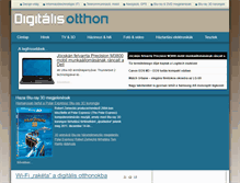 Tablet Screenshot of digitalis-otthon.hu
